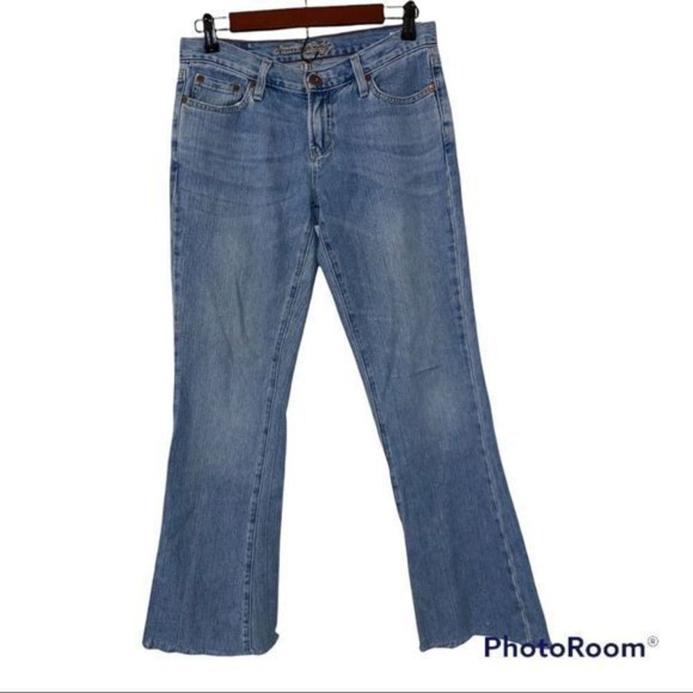 American Eagle hipster raw frayed hem‎ jeans - Picture 2 of 14